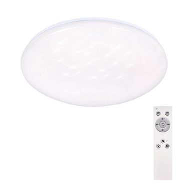 Solight WO763 LED stropní světlo Star kulaté 24W / 1440lm / dálkové ovládání / 37cm