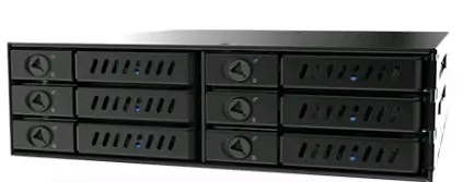 CHIEFTEC CMR-625 backplane do 5.25" slotu na 6x 2.5" HDD&SSD / SATA III / Hot Swap