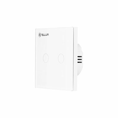 TELLUR WiFi Smart Spínač 2 porty  bílá / 1800 W / 10 A