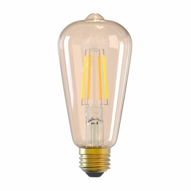 TELLUR WiFi Smart žárovka Filament E27 6 W jantarová / teplá bílá
