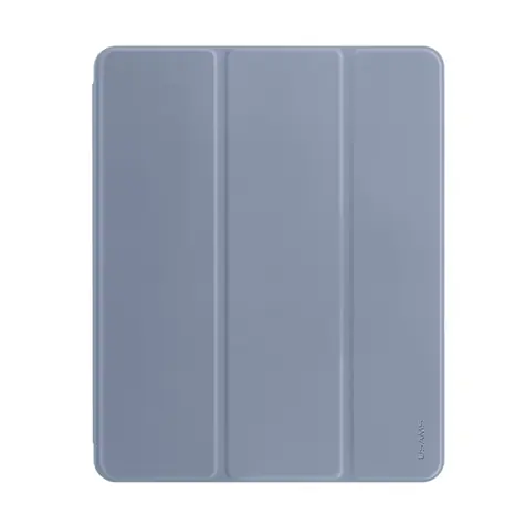 USAMS US-BH589 Kožený ochranný Kryt pro Apple iPad Pro 2020 12.9" fialová