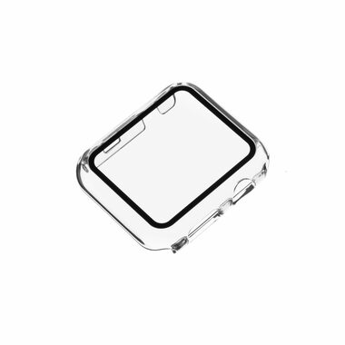 FIXED Pure Ochranné pouzdro s temperovaným sklem pro Apple Watch 42mm čirá