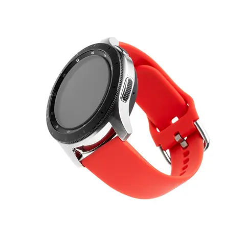 FIXED Silicone Strap Silikonový řemínek s šířkou 20mm pro smartwatch červená