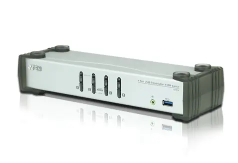 ATEN 4-port DisplayPort KVMP USB3.0 / audio