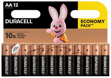 DURACELL - Basic baterie AA 12 ks