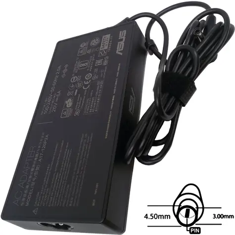 ASUS originální adaptér 120W 20V / pro notebooky Asus / konektor 4.5 x 3.0