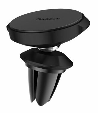 Baseus SUER-A01 Small Ears černá / Magnetický držák na ventilační mřížku