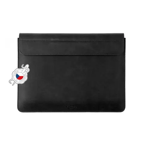 FIXED Oxford Kožené pouzdro pro Apple MacBook Pro 13" (2016 a novější) & iPad Pro 12.9" (2015 & 2017) černá