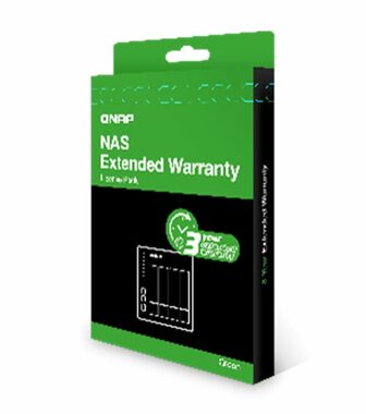 QNAP LIC-NAS-EXTW-GREEN-3Y-EI / prodloužení záruky o 3 roky / El. licence