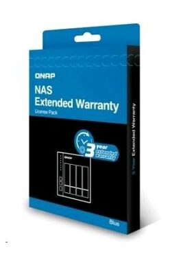 QNAP LIC-NAS-EXTW-BLUE-3Y-EI / prodloužení záruky o 3 roky / El. licence