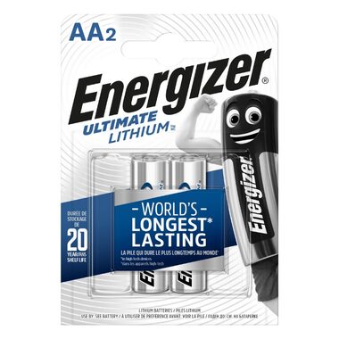 Energizer Ultimate Lithium Baterie - Tužka AA 2 ks