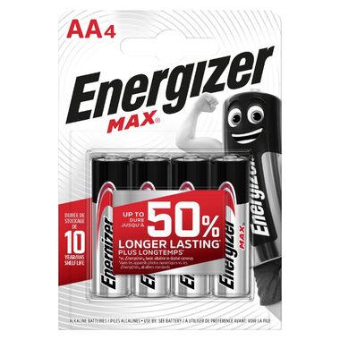 Energizer MAX Baterie -  Tužka AA 4 ks
