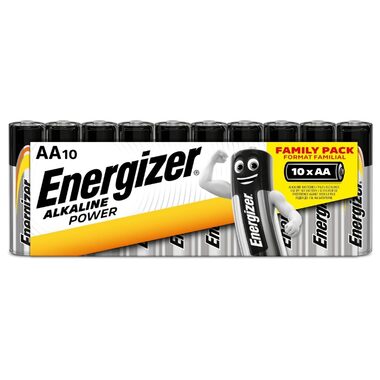 Energizer Alkaline Power Baterie - Tužka AA Family Pack 10 ks