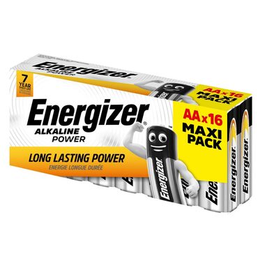 Energizer Alkaline Power Baterie - Tužka AA Family Pack 16 ks