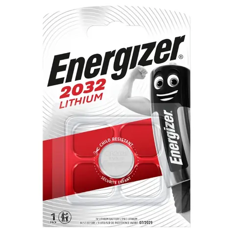 Energizer Lithiová knoflíková baterie - CR2032