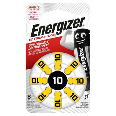 Energizer baterie do naslouchadel - 10 DP (PR70) 8 ks