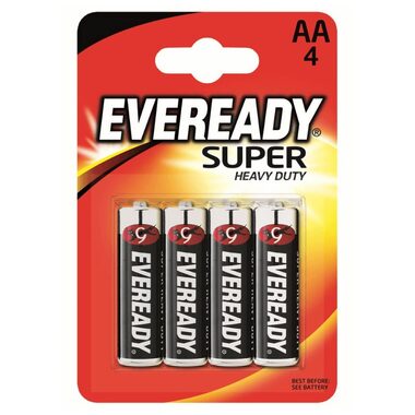 Eveready Super Baterie - Tužka AA 4 ks (blistr)