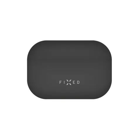 FIXED Silky Ultratenké silikonové pouzdro pro Apple Airpods Pro černá