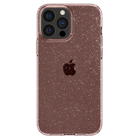 Spigen Liquid Crystal Glitter Zadní kryt pro Apple iPhone 13 Pro transparentní-růžová
