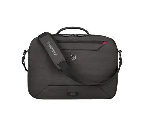 WENGER MX Commute 16" šedá / Brašna na notebook / Rozměry 17x44x33 cm / 20 L / polyester / 0.6 kg