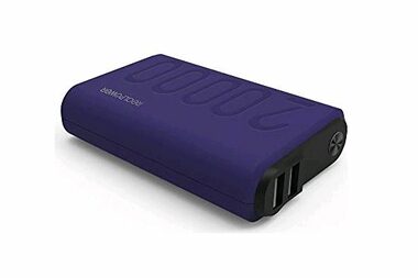RealPower PB-20000 PD+ modrá / Powerbanka 20000 mAh / USB & USB-C / 12V / 3A