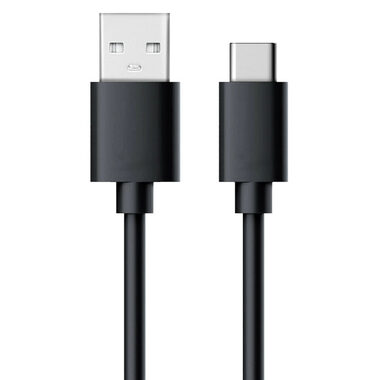 RealPower USB kabel USB 2.0 USB-A samec -USB-C  samec 60 cm černá