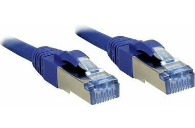Lindy S FTP CAT6 30m modrá / Patch kabel / RJ45-RJ45 / PIMF LSOH