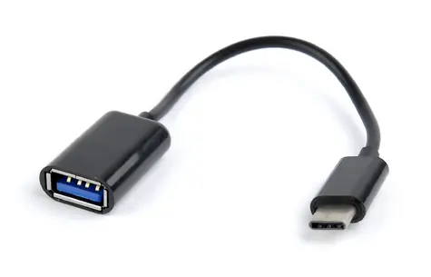 Gembird AB-OTG-CMAF2-01 OTG USB-C adaptér / USB-C (M) - USB-A (F) / 0.2 m