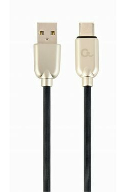 Gembird CC-USB2R-AMCM-2M USB-C kabel 2 m černá / USB 2.0 A (M) - USB-C (M)
