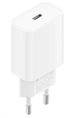 Xiaomi USB-C Mi 20W nabíječka bílá / 100-240V / 50/60 HZ / doprodej