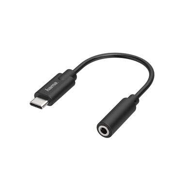 Hama audio adaptér USB-C na jack 3,5 mm