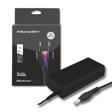 Qoltec 51528 Adaptér pro notebooky Lenovo 65W / 20V / 3.25A / 4.0x1.7 mm