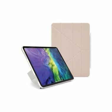 Pipetto puzdro Origami Folio Case pro iPad Pro 11" 2021 růžová