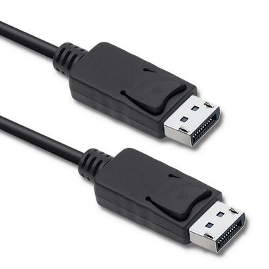 Qoltec 50373 DisplayPort v1.2 kabel samec - samec / 2 m / 5K