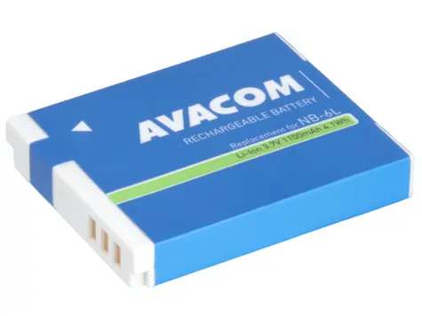 AVACOM Náhradní baterie Canon NB-6L / Li-Ion / 3.7V / 1100mAh / 4.1Wh