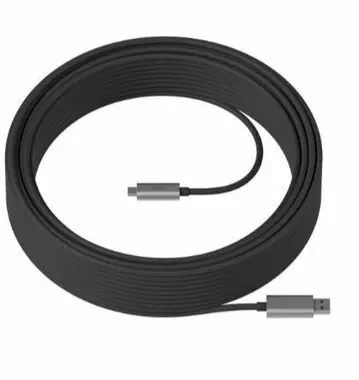 Logitech Strong USB kabel USB-A-USB-C 25m černá