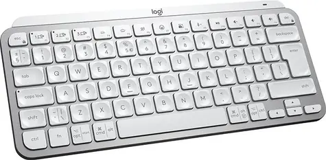 Logitech MX Keys Mini DE šedá / bezdrátová klávesnice / DE layout / Bluetooth / LED podsvícení