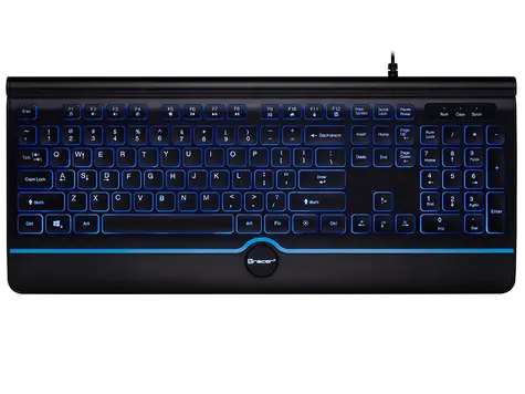 Tracer OFIS PRO USB černá / klávesnice / USB / US verze / podsvícení/ 1,5m