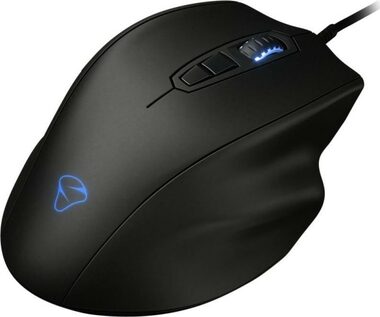 MIONIX Gaming NAOS-PRO černá / Herní optická myš / 19000 DPI / 7 programovatelných tlačítek / LED podsvícení / USB