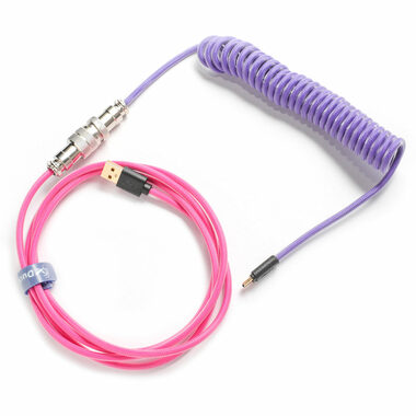 Ducky Premicord Joker stočený USB kabel / USB-C