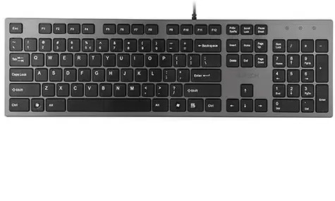 A4tech KV-300H černá / Drátová klávesnice / CZ / USB / 1.5 m