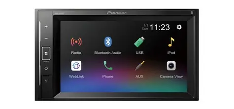 Pioneer DMH-A240BT / 2DIN / multimediální rádio / USB / Bluetooth / 6.2" 