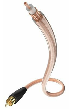 In-akustik Star II Subwoofer mono kabel 5 m / Cinch (M) - Cinch (M)