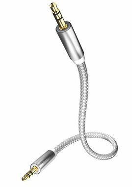 In-akustik Premium Audio kabel 1.5 m / 3.5mm jack (M) - 3.5mm Jack (M) 