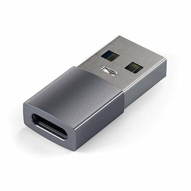 Satechi ST-TAUCM šedá /adaptér USB 3.0 na USB-C
