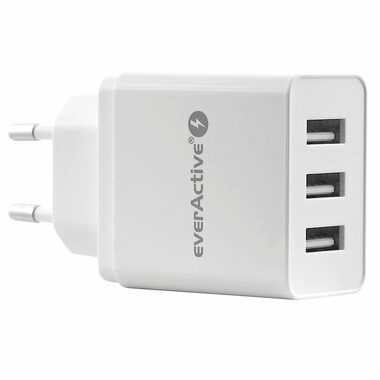 EverActive SC-300 / Nabíječka / 3xUSB / 5V / 2.4A