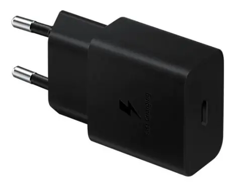 SAMSUNG EP-T1510NBEGEU černá / USB-C nabíječka / rychlé nabíjení / 15 W / 2A 