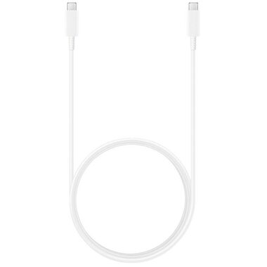 SAMSUNG kabel EP-DX510JWEGEU USB-C bílá / 1.8m / 5A