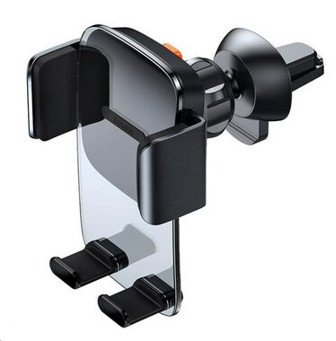 Baseus Easy Control Clamp SUYK000101 držák telefonu do auta černá / uchycení do ventilace