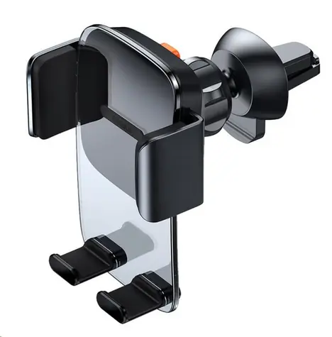 Baseus Easy Control Clamp SUYK000101 držák telefonu do auta černá / uchycení do ventilace